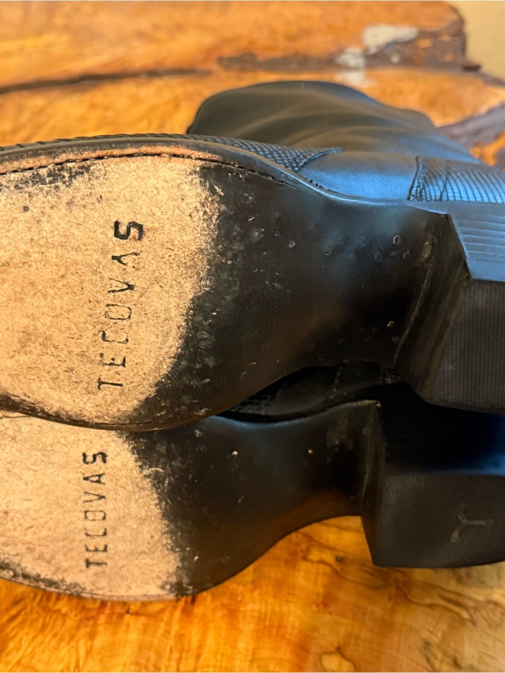 Tecovas Dakota genuine lizard booties - Picture 6 of 8